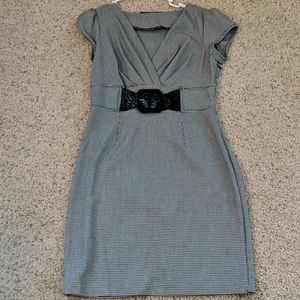 Houndstooth dress